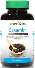 รูปภาพของ Herbal One Sesamin สารสกัดเมล็ดงาดำ  (เซซามิน) 60cap 